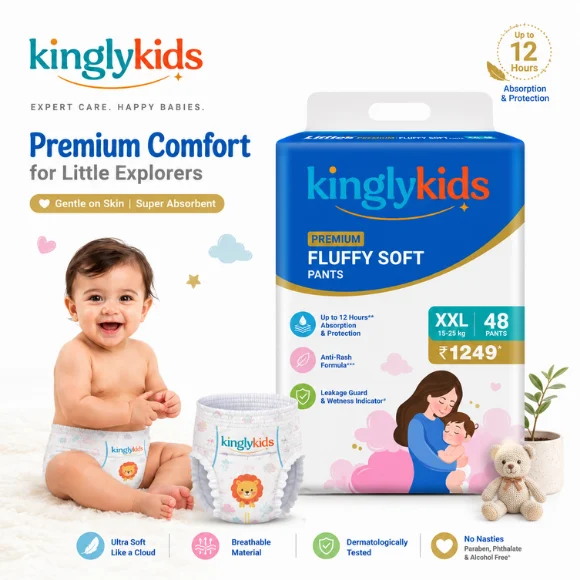 XXL Baby Diaper Pants for 15–25 kg