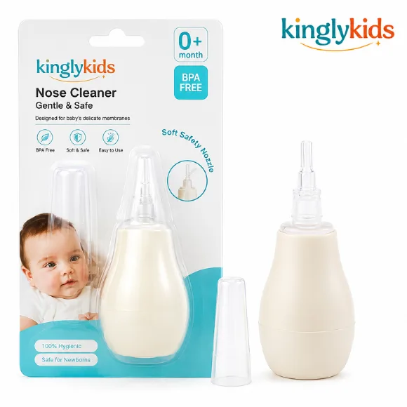 Manual Baby Nose Cleaner with Soft Nozzle