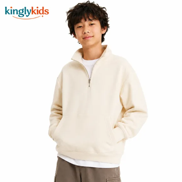 Half-Zip Sweatshirt for Kids