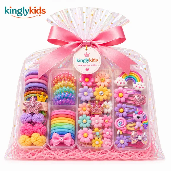 Girls Assorted Hair Accessory Set for Everyday Styling