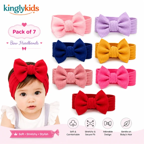 Multicolour Hairband Set for Girls 