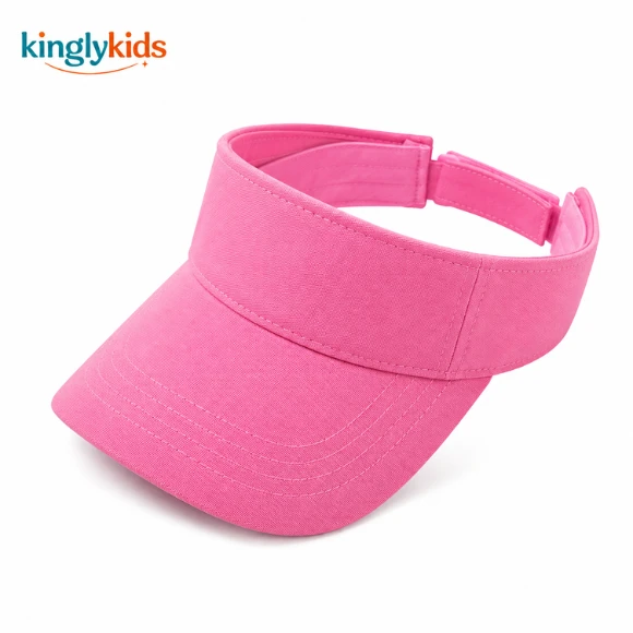 Adjustable Summer Visor Cap with Sun Protection Flap