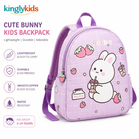 Graphic School Backpack with Multiple Compartments for Kids